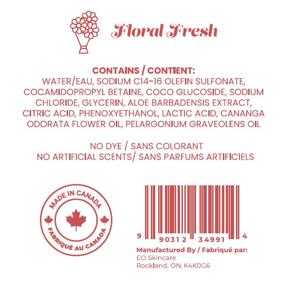 Bloom & Bōde Fragancia floral: cuidado diario con toque suave