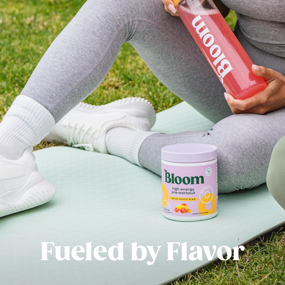 Bloom Nutrition amino energía que apoya concentración y recuperación