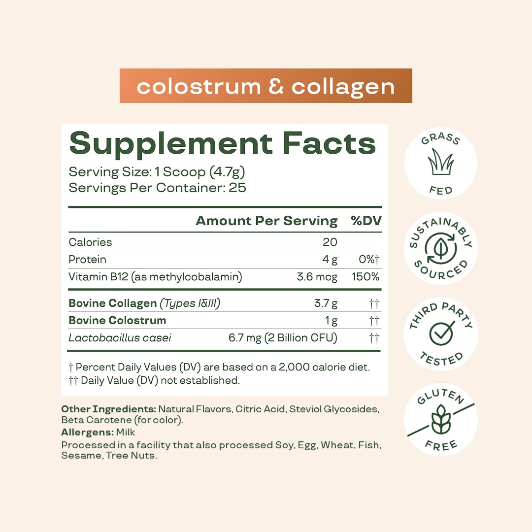 Bloom Nutrition peptidos de colágeno bovino para piel y cabello saludable