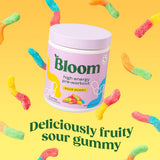 Bloom Nutrition envase con sabor Gomita Ácida para entrenos diarios