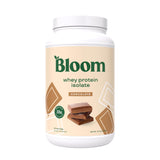 Bloom Nutrition Whey Isolate Chocolate Pote: proteína de alta calidad para recuperación posentrenamiento.