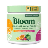 Bloom Nutrition Verdes Polvo: mezcla de vegetales para apoyar la digestión y energía diaria.