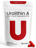 Bloomeo Urolithin A cápsulas de 1000 mg para energía celular sostenida.