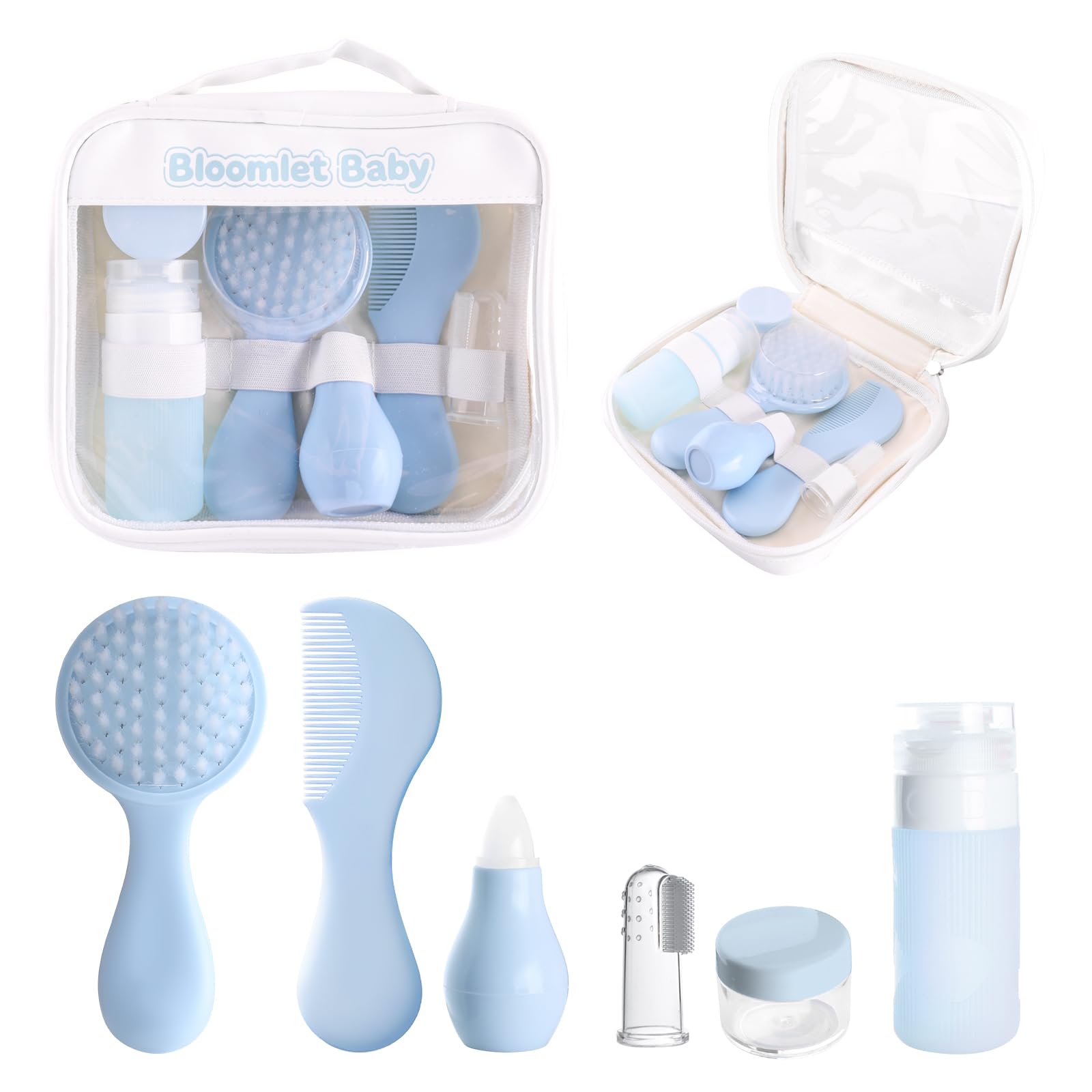 Bloomlet Baby cepillo bebe con cerdas suaves para cabello delicado