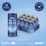 Blue Bear paquete de 12 latas, conveniencia para la semana