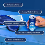 Blue Bear experiencia relajante nocturna, lista para tomar