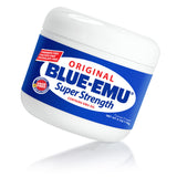 Blue-Emu Original crema aplicada en la rodilla para mayor movilidad diaria.