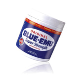 Crema BLUE-EMU Original Super Strength, envase 170 g, uso diario en músculos.
