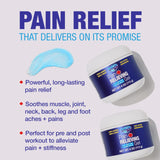 Blue Goo Gel absorcion rápida; aplicación limpia y sin grasa.