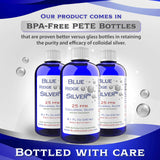 Blue Ridge Silver, fórmula sin sabor, fácil de mezclar.