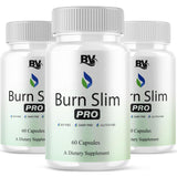 BLUE VIBE Burn Slim Pro, botella frontal, ideal para tu rutina diaria de bienestar.