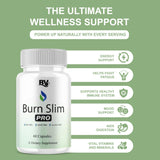BLUE VIBE Burn Slim Pro, uso diario en la mañana, para iniciar con consistencia.