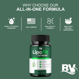 BLUE VIBE Lipofit Extreme cápsulas sin sabor para tomar sin esfuerzo