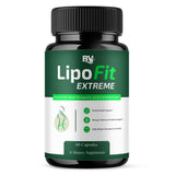 BLUE VIBE Lipofit Extreme envase de cápsulas para apoyo diario de salud