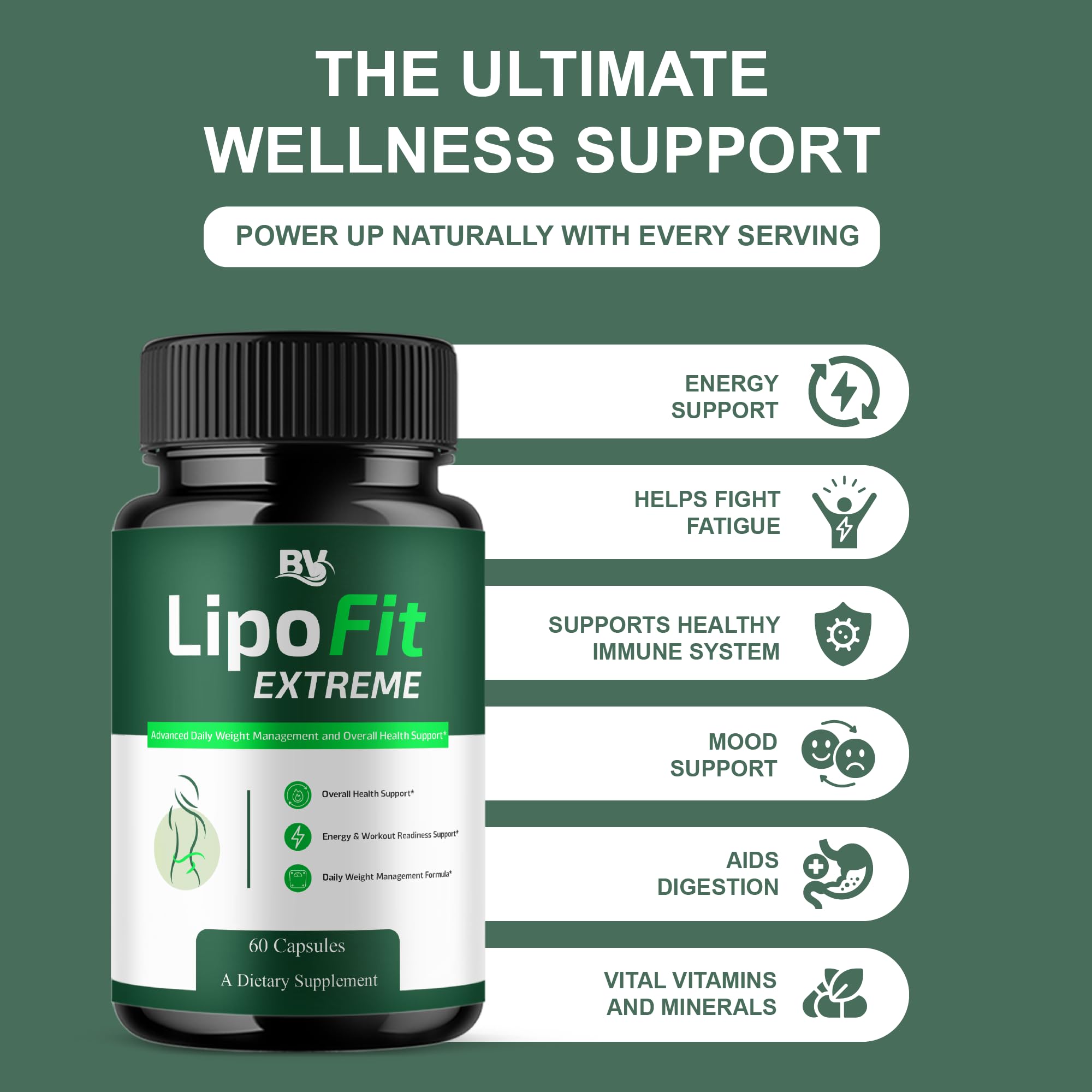 BLUE VIBE Lipofit Extreme uso diario para apoyar una rutina equilibrada