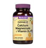 Bluebonnet Calcium Magnesium D3 Earthsweet frente del bote, posible soporte para la salud ósea