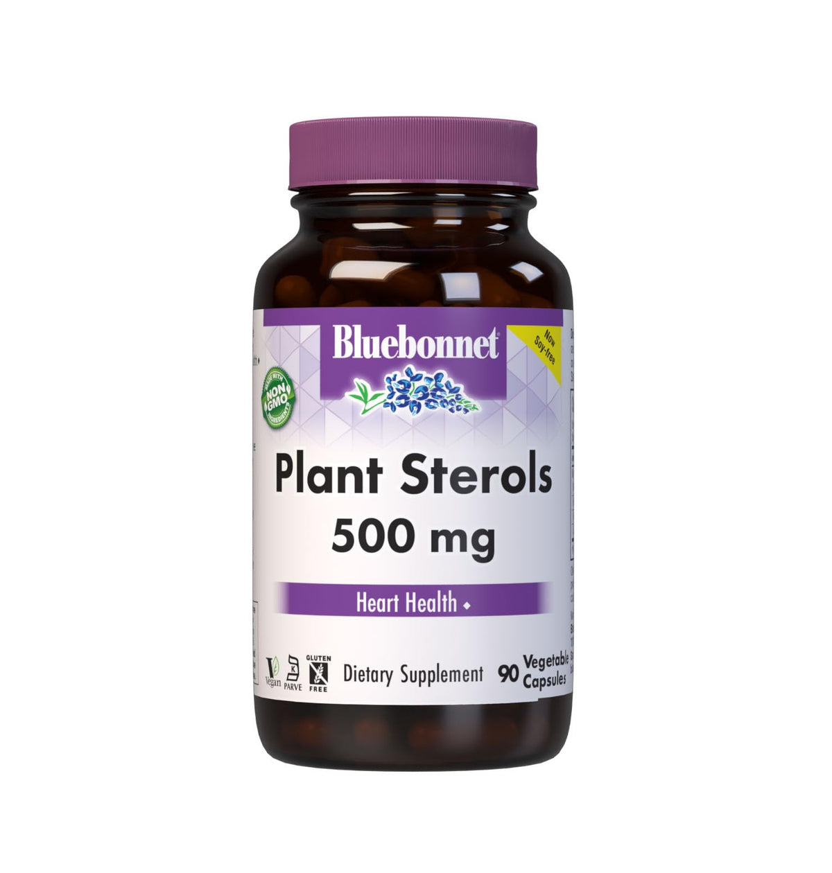 Bluebonnet esteroles 500 mg cápsula vegetal: apoyo para una vida activa