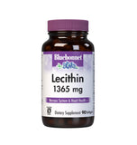 BlueBonnet Lecitina en cápsulas blandas de 1365 mg para uso diario.