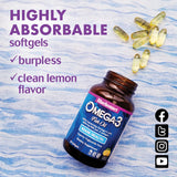 BlueBonnet Omega-3 Softgeles: ingesta suave y práctica cada día.