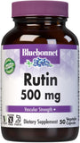 Bluebonnet rutin 500 mg flor-brote: posible apoyo a la salud vascular diaria.