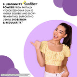 BlueBonnet Sunfiber fibra prebiótica para bienestar intestinal