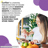 BlueBonnet Sunfiber producto vegano certificado Kosher sin gluten