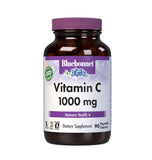 BlueBonnet Vitamina C 1000 mg, botella de cápsulas vegetales, ideal para uso diario