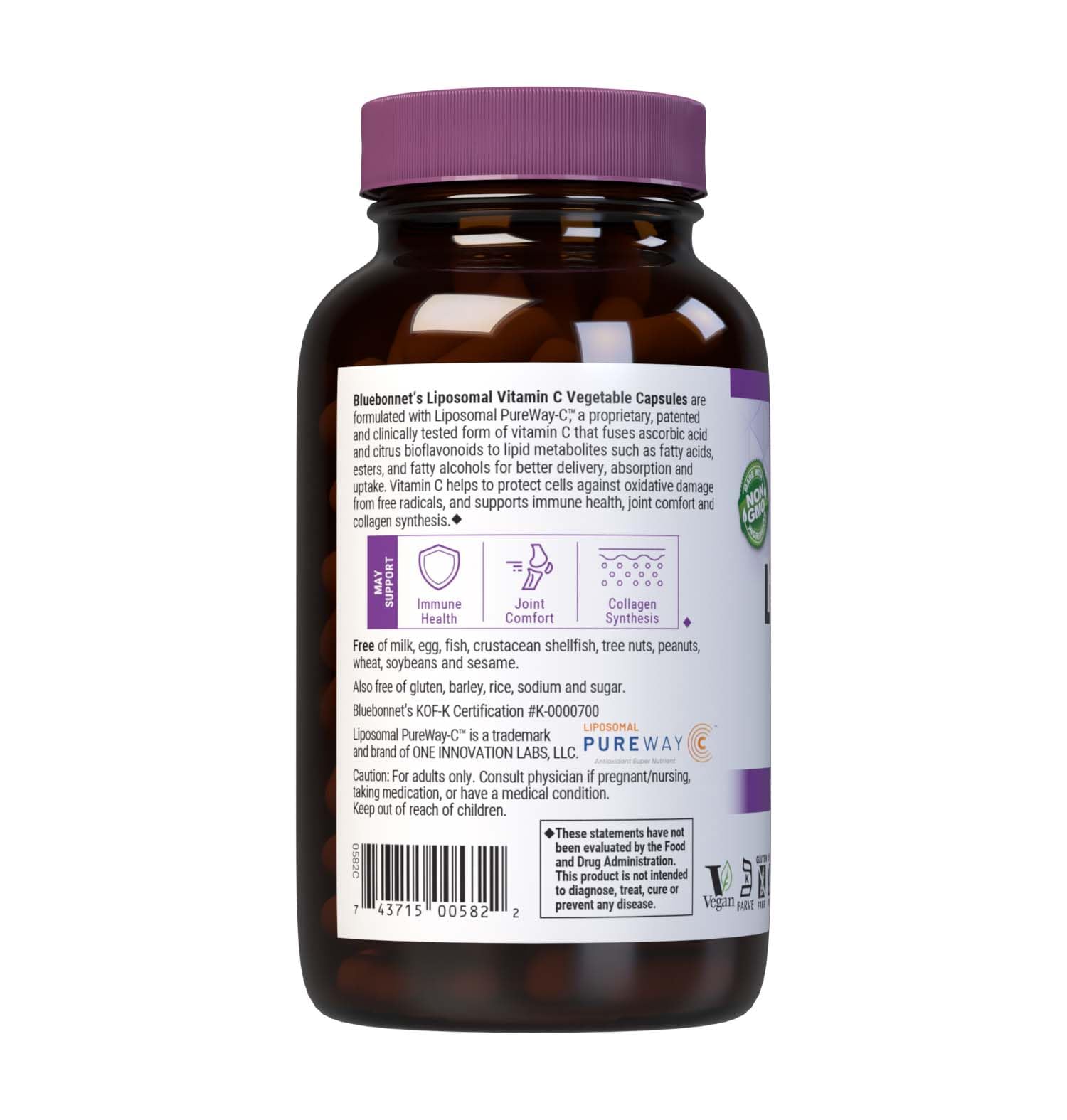 BlueBonnet PureWay-C liposomal, tecnología para mejor absorción