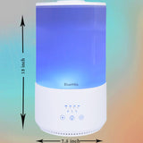 BlueHills difusor ofrece ajuste de neblina para habitaciones diversas