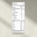 Bote proteina vegan chocolate de Blueprint Bryan Johnson, ideal para desayunos o snacks.