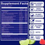 Blueshift Pre-Game NAC y antioxidantes para posible apoyo a la desintoxicación natural.
