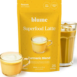 Blume Latte: polvo dorado de cúrcuma y jengibre para una bebida reconfortante