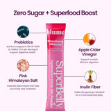 Blume Supbelly sabor limón jengibre, bebida cítrica suave para energía ligera