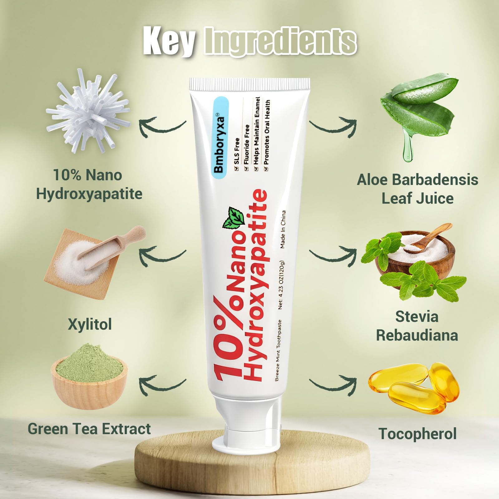 Pasta dental Bmboryxa aroma a menta fresca