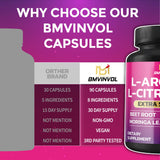 BMVINVOL capsulas-en-mano, muestra dosificación diaria