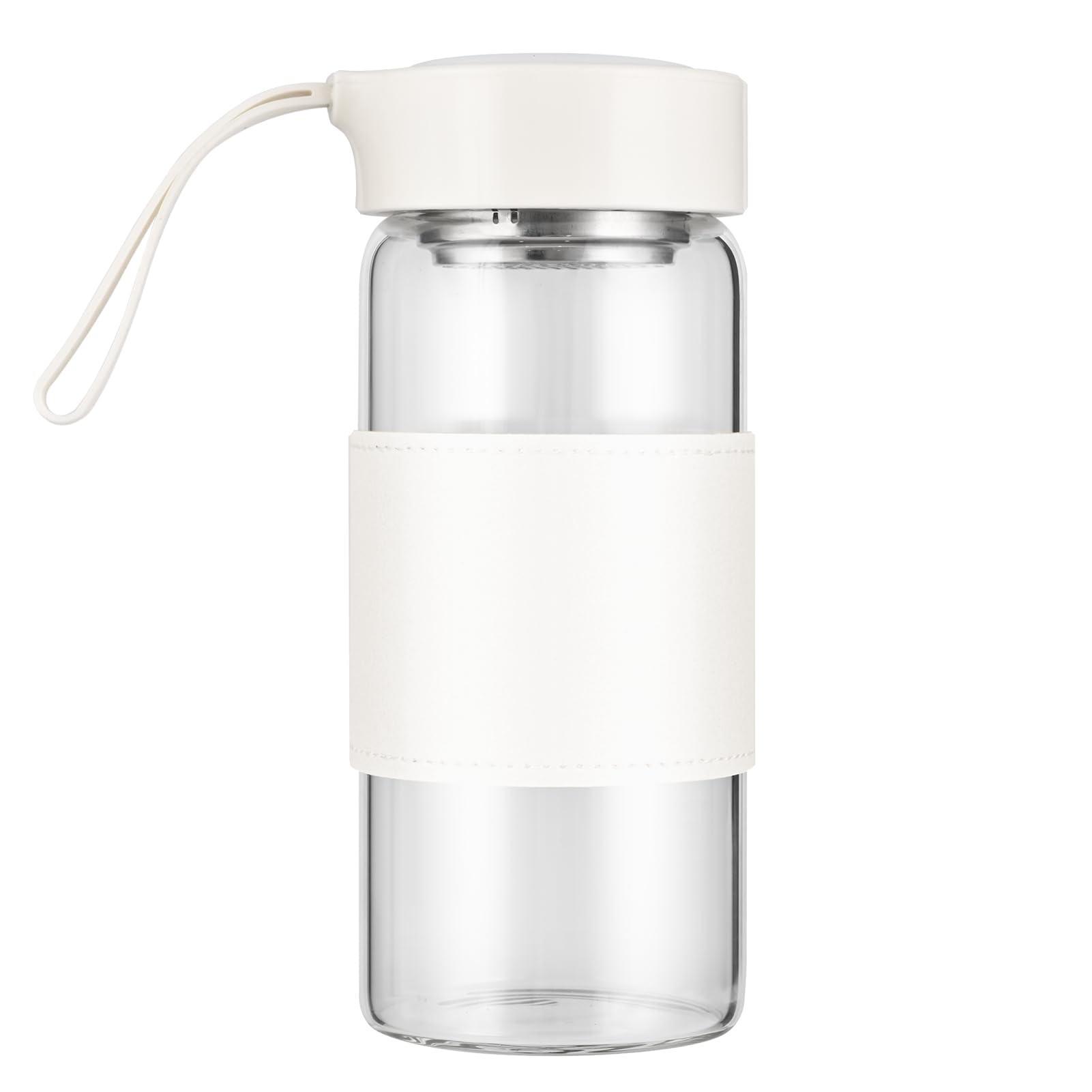 BNCWCQZ botella mezcladora de vidrio 16oz para batidos suaves y limpios.