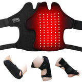 Bnlei banda de terapia de luz roja 850nm para cuello y rodilla; uso cómodo en casa