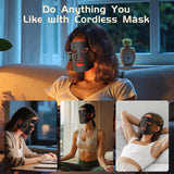 BNU mascarilla con protectores oculares desmontables para mayor comodidad.