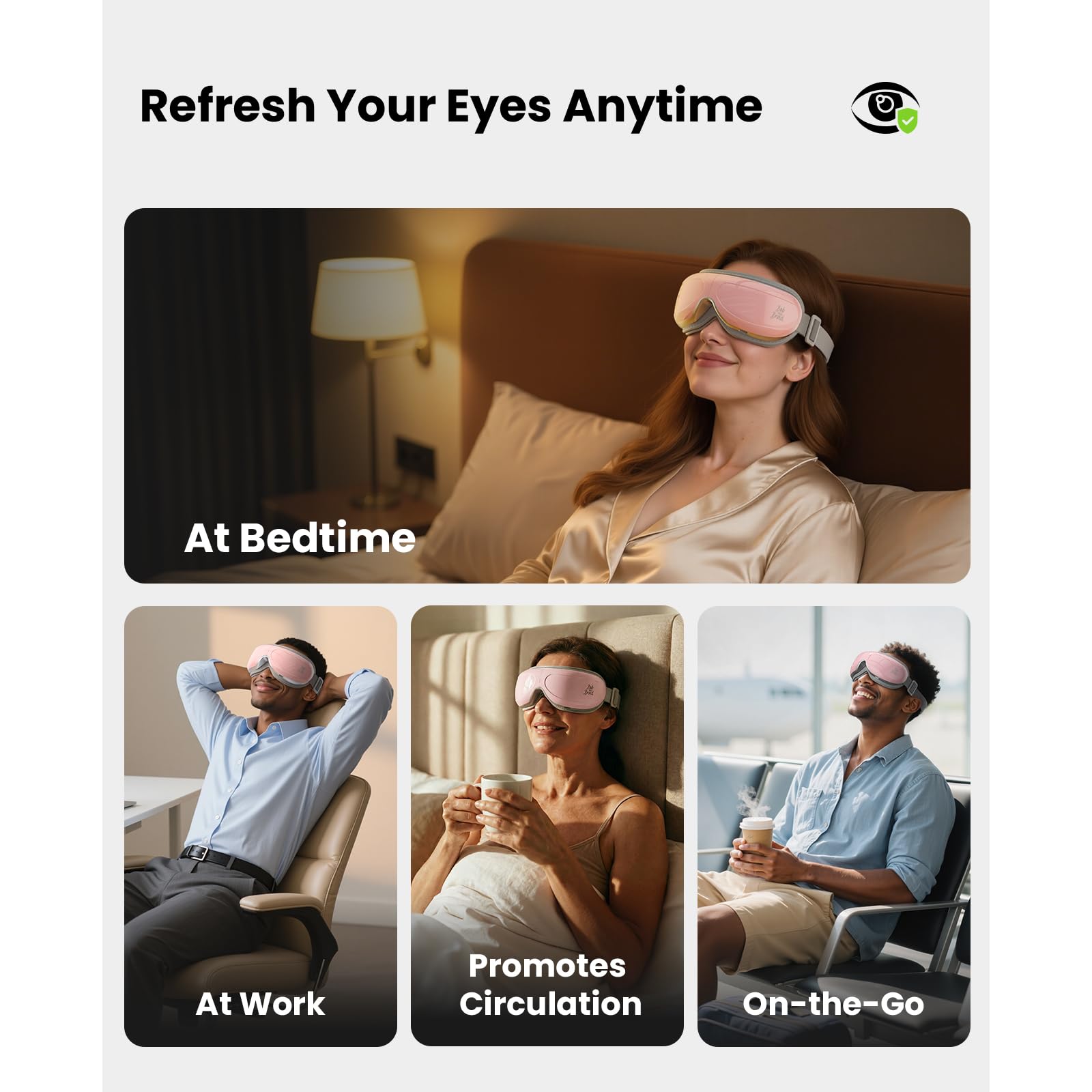 EyeOasis 2, operación silenciosa para descanso sin ruidos