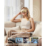 EyeOasis 3 ofrece calor regulable para comodidad ocular.