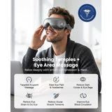 EyeOasis 3 ofrece compresión y calor personalizables para comodidad ocular.
