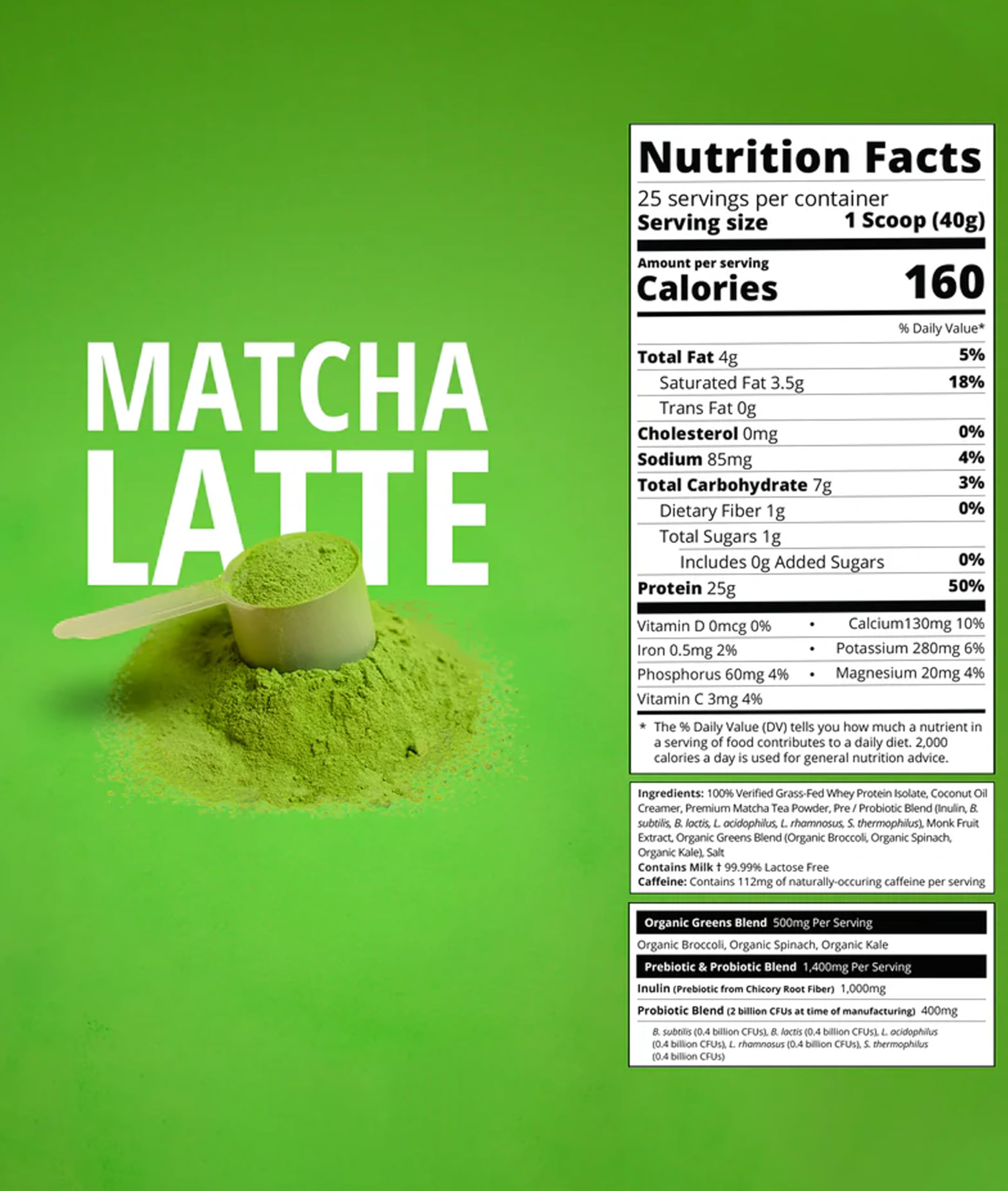 Boba Tea Protein Matcha Latte: preparación rápida para un desayuno proteico