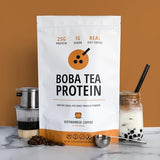 Boba Tea Protein: 25 g de proteína de suero aislado de vaca alimentada con pasto