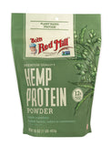 Cuchara con proteína de cáñamo de Bob's Red Mill para mezclar