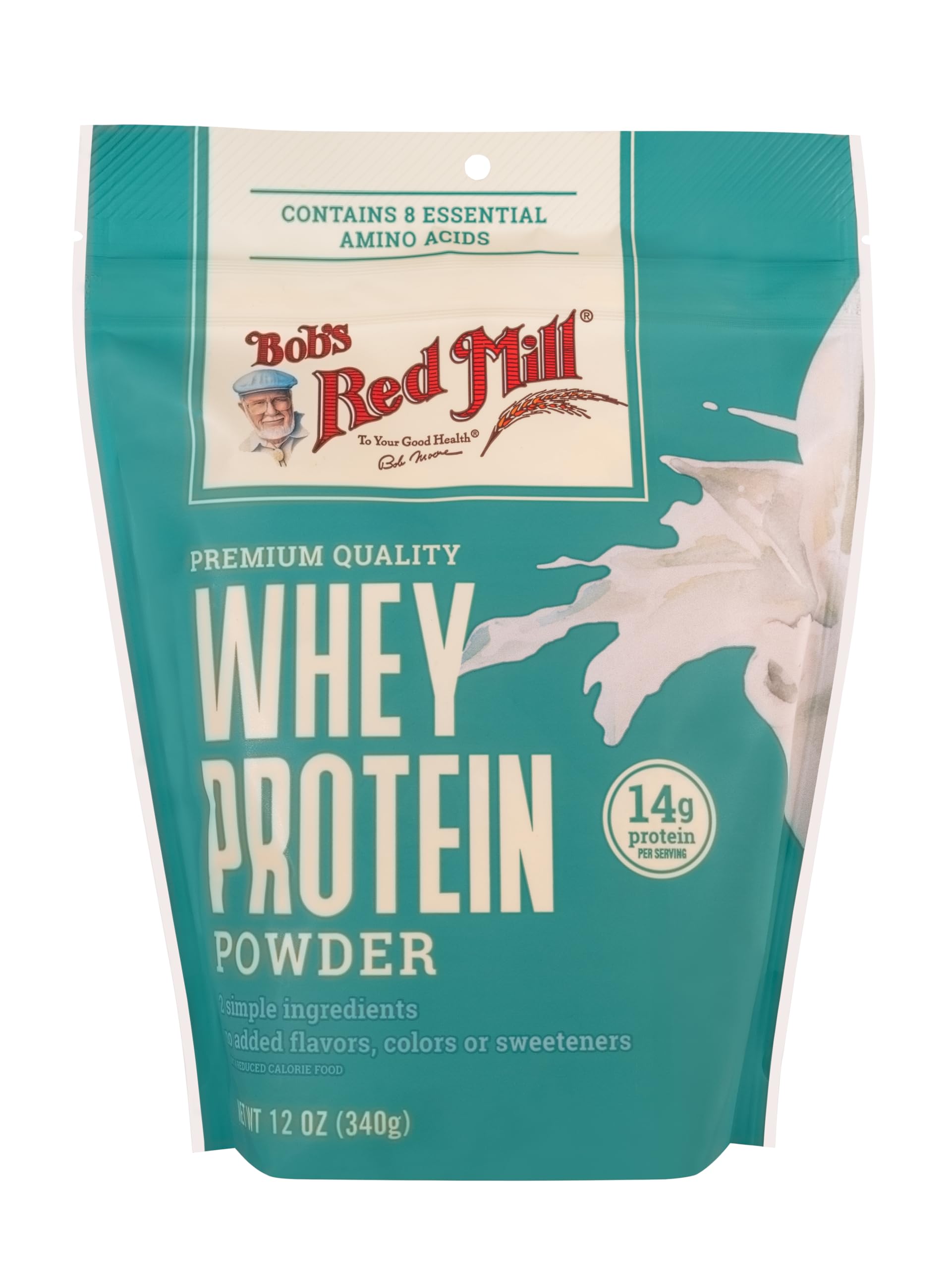 Bob's Red Mill proteina suero natural en bolsa 340 g para batidos fáciles