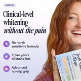 Aloe, Calendula y Menta en Boca Bella U-Wraps para frescura y cuidado.