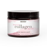 BODi Bioactive Collagen Peptides en botella, forma de uso diario para belleza
