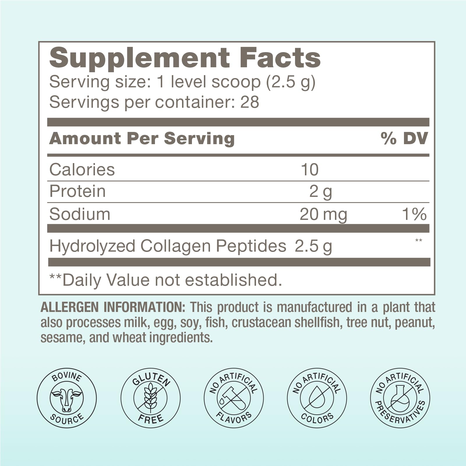 BODi Collagen Peptides, polvo se disuelve fácilmente en bebidas