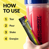 BODi Energize sin colorantes artificiales ni sabores artificiales.