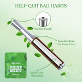 Nucleo de menta verde para el Inhalador Quit, aroma intenso.